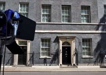 Entrance of No.10 Downing Street
