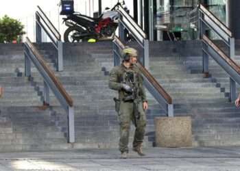 Security forces arrived at the scene moments after the first reports of a shooting