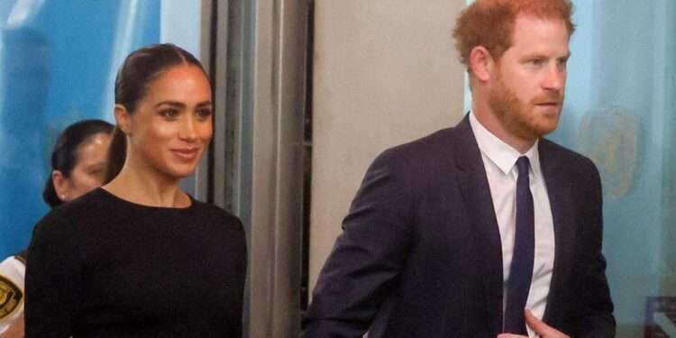 Prince Harry and his wife, Meghan