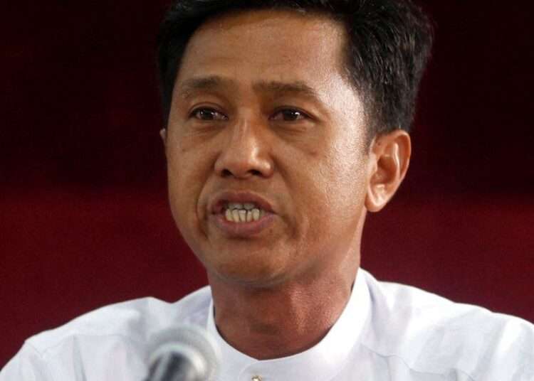 Prominent pro-democracy activist Kyaw Min Yu, or Ko Jimmy (pictured here in 2012), was one of the four executed
