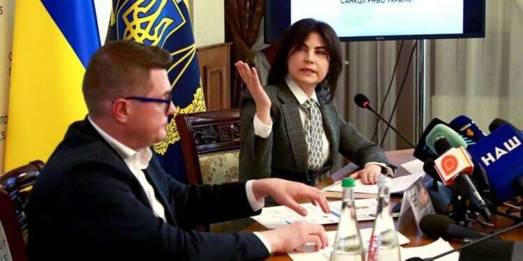 Zelenskyy Suspends Security Chief and Top Prosecutor 1 Ivan Bakanov (left) and Iryna Venediktova have so far not commented on their suspensions