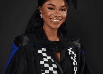 Musician Becca has graduated top of her class from the University of Professional Studies (UPSA).