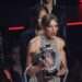 Taylor Swift has announced a new album as she scooped the top prize at the MTV Video Music Awards (VMAs).