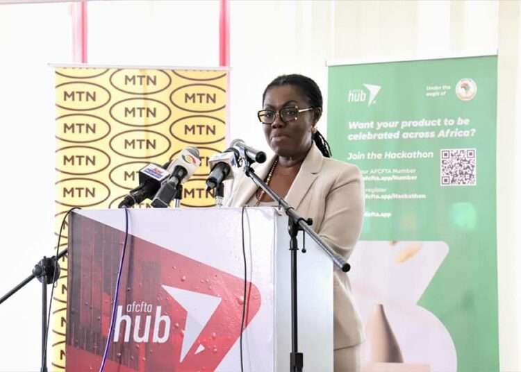 AfCFTA Hub To Strengthen Industry And Regulators To Combat Fraudsters- Ursula Owusu 1 The Minister for Communication and Digitalisation, Mrs Ursula Owusu-Ekuful, has revealed that the purpose of the AfCFTA hub launched by government is to among other things strengthen the industry and regulators to combat fraudsters.