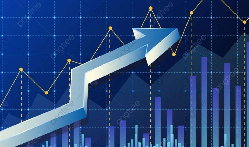 GSE Prime Index Jumps By Over 25 Points 1 pngtree business rising stock market background picture image 1349337