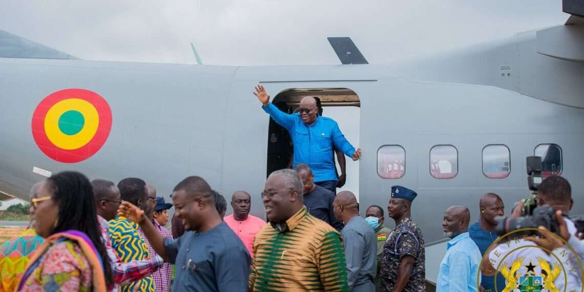 President Akufo-Addo has revealed that there are projects currently ongoing in the country’s aviation sector.