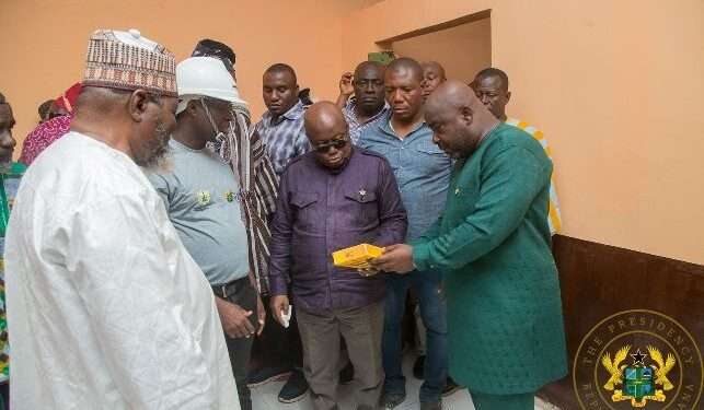 President Inspects Yam And Cassava Processing Factory In Bimbilla 1 President Akufo-Addo has inspected Global Almas Processing Ltd, a yam and cassava processing factory located in Bimbilla, in the Northern Region.