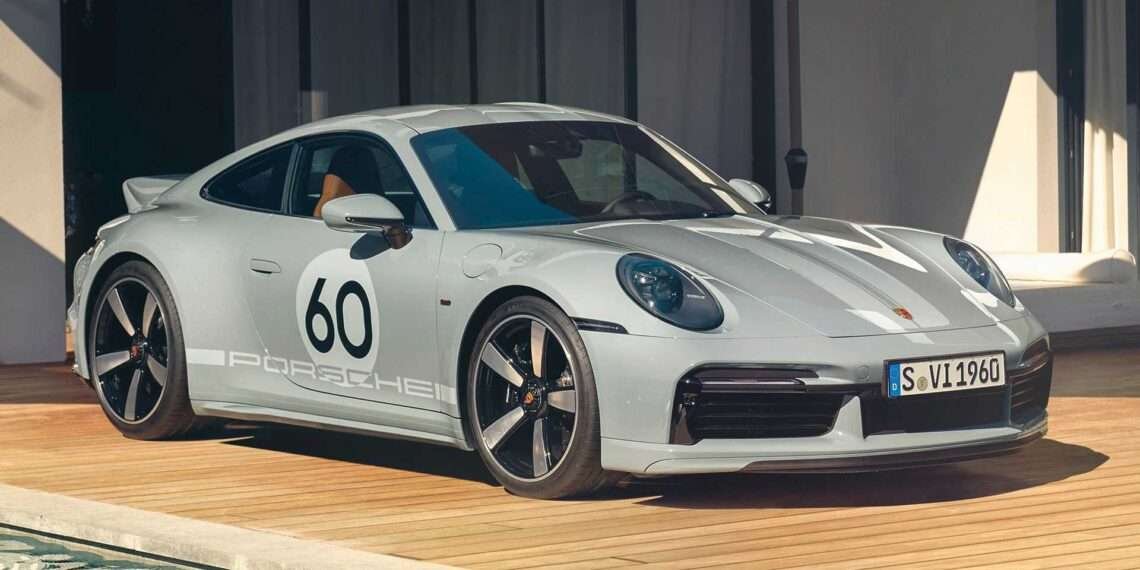 2023 porsche 911 sport classic exterior view
