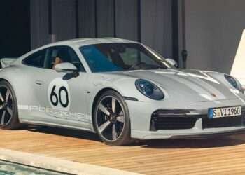 2023 porsche 911 sport classic exterior view