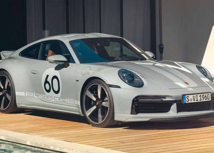 German Luxury Carmaker Targets US $75 billion in Landmark Porsche IPO 1 2023 porsche 911 sport classic exterior view