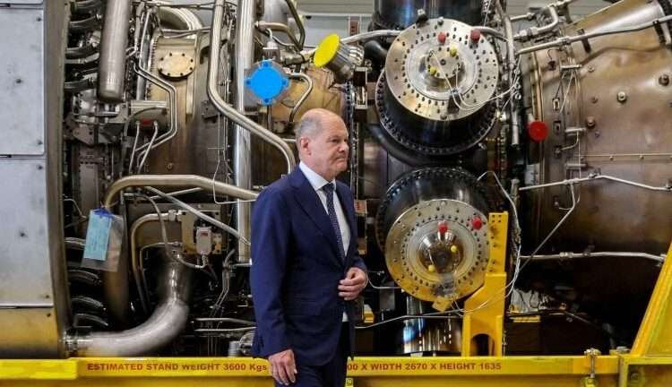 Germany has announced a €65bn (£56.2bn) package of measures to ease the threat of rising energy costs, as Europe struggles with scarce supplies after Russia's invasion of Ukraine.