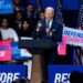 President Biden addressing Democrats at Howard Theatre