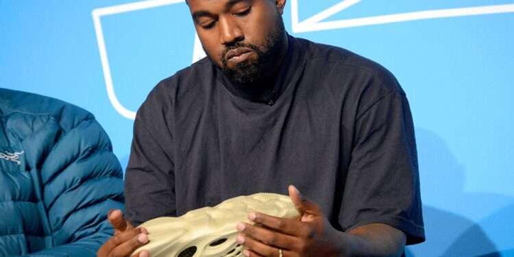 Adidas Reviews Partnership With Kanye’s Yeezy 1 Adidas has revealed that it is reviewing its Yeezy partnership with Kanye West days after he showed a ‘White Lives Matter’ T-shirt design at Paris Fashion Week.