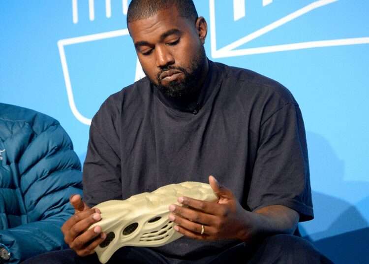 Adidas has revealed that it is reviewing its Yeezy partnership with Kanye West days after he showed a ‘White Lives Matter’ T-shirt design at Paris Fashion Week.