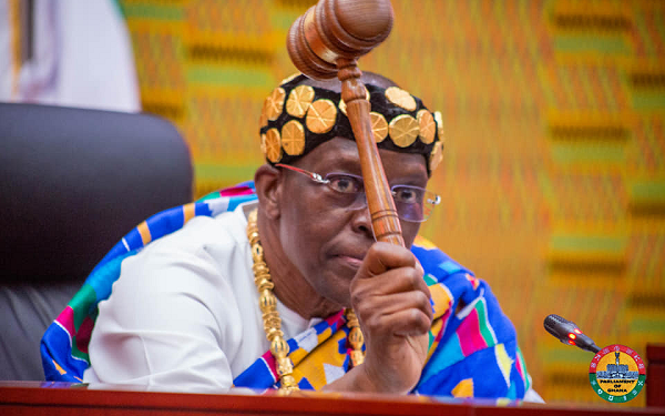 Collapsed Banks: Bagbin Fires Akufo-Addo’s Government, You Erred in Banking Sector Clean up