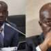 Haruna Iddrisu (Left), President Akufo-Addo (Right)
