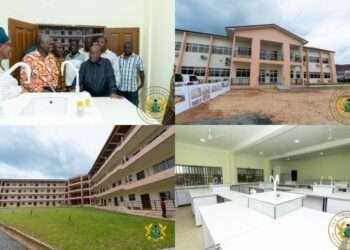 <strong>President Akufo-Addo Commissions Abomosu STEM Model SHS</strong> 1 President Akufo-Addo has commissioned the Abomosu Model Senior High School, which is one of the nine (9) new model schools being constructed by Government.