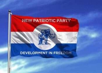 Flag Of The NPP Political Party