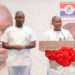 Stephen Ntim, NPP National Chairman (R), Justin Kodua, NPP General Secretary (L)