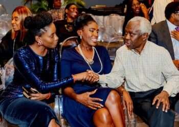 Princess Olatorera Majekodunmi-Oniru (left) at Acumen West Africa Event Held at Ecobank Lagos Nigeria