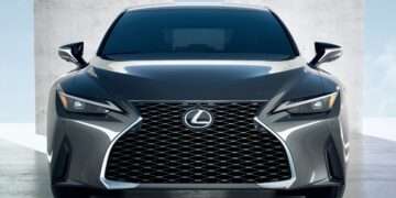 JDPA 2021 Lexus IS Gray