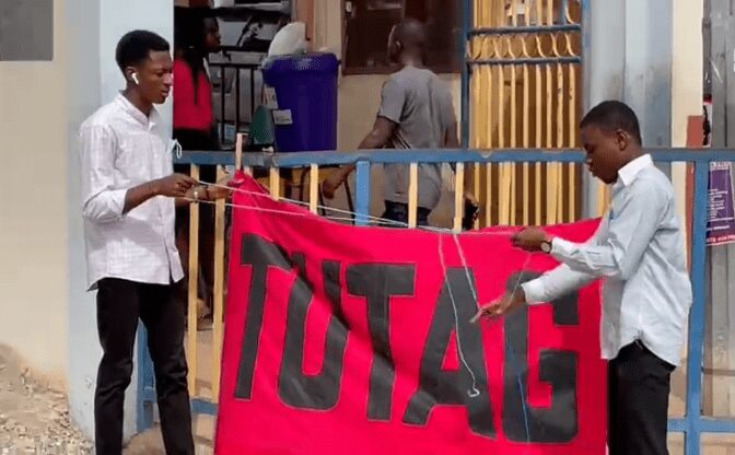 TUTAG Declares Indefinite Strike 1 The Technical University Teachers Association of Ghana (TUTAG) has declared an indefinite strike due to it condition of service.