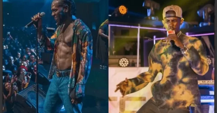 Black Sherif Brings Burna Boy On Stage During His Show In London 1 Burna Boy and Black Sherif