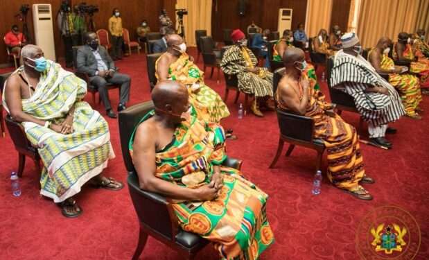 The Dormaahene, Osagyefo Oseadeyo Agyemang Badu II called on the Deputy Lands Minister, Benito Owusu Bio, to initiate an upward adjustment of the lands rate being collected.