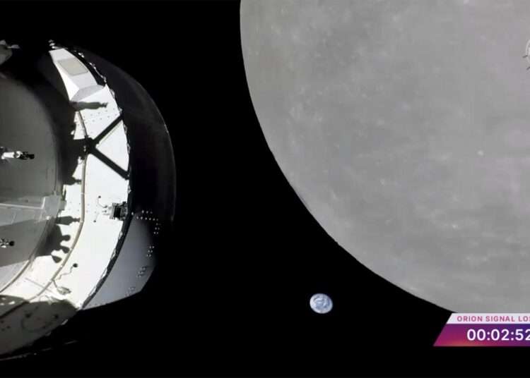 NASA’s Orion Reaches The Moon 1 nasa