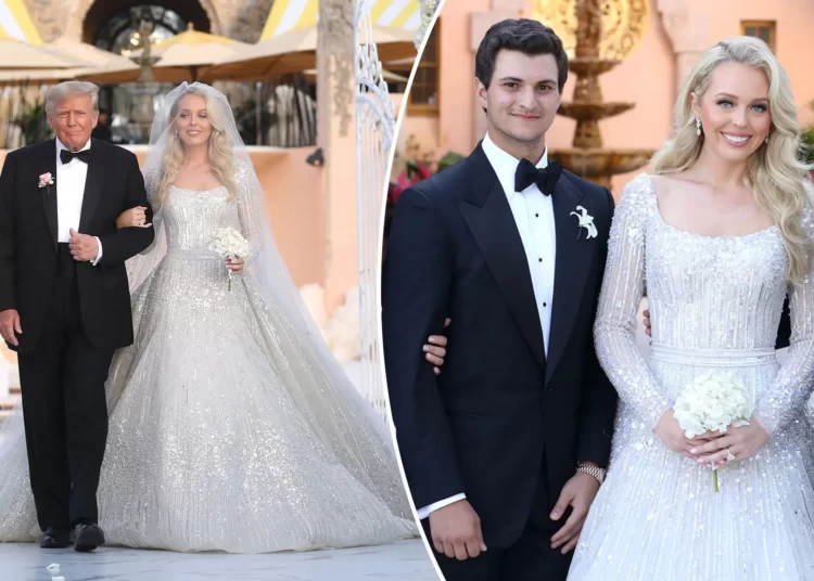 Tiffany Trump's Engagement Ring Upgraded 1 Donald Trump, Tiffany Trump and Michael Boulos