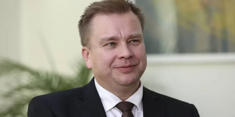 Defense Minister of Finland, Antti Kaikkonen