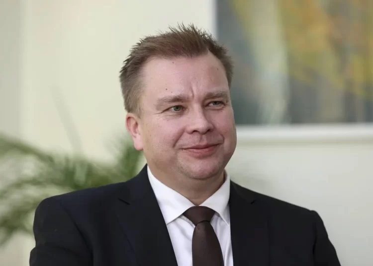 Finland’s Defense Minister Takes Paternity Leave 1 Defense Minister of Finland, Antti Kaikkonen