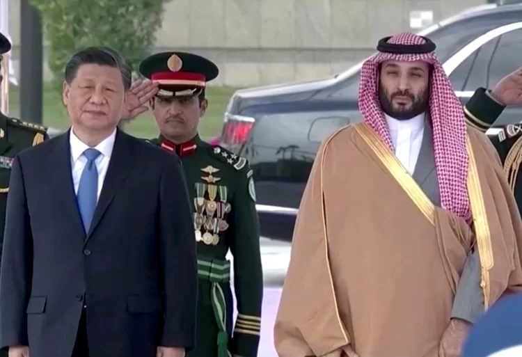 <strong>Xi Meets Saudi Arabia’s King And Crown Prince</strong> 1 CHINA SAUDI XI PRINCE