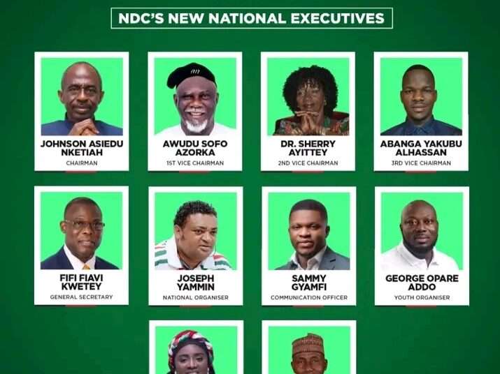 Newly Elected National Executives