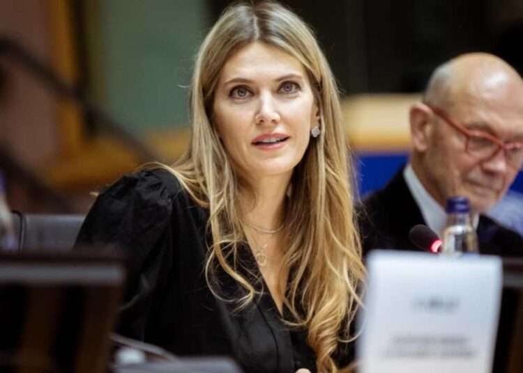European Parliament Vice President, Eva Kaili.