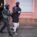 arrest covered face