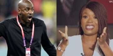 Otto Addo and Deloris Frimpong Manso