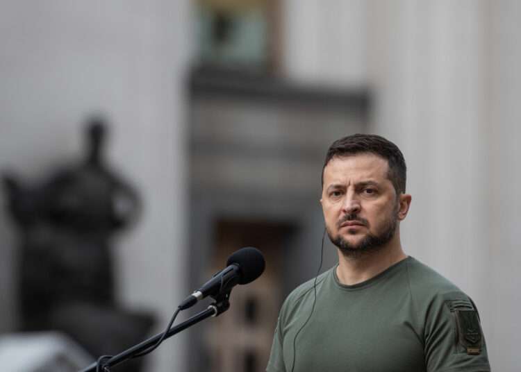 <strong>Zelensky On His Way To Washington</strong> 1 President of Ukraine, Volodymyr Zelenskyy.