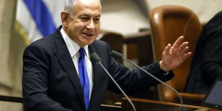 Israeli Prime Minister, Benjamin Netanyahu.