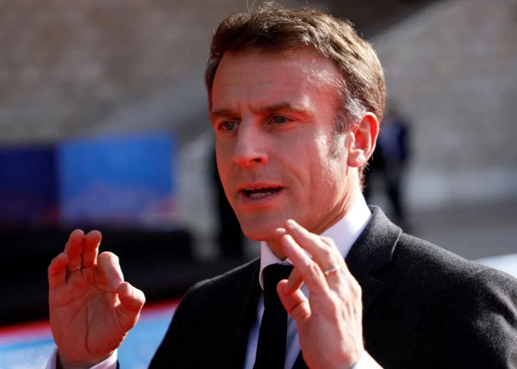 French President, Emmanuel Macron.