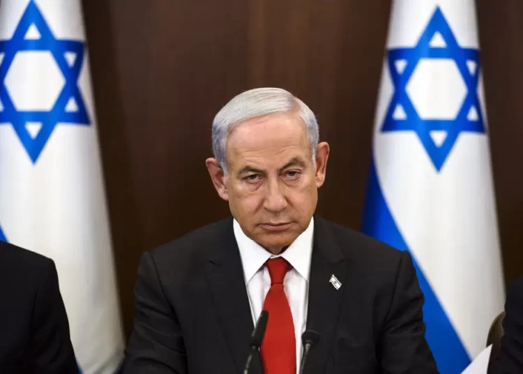 Israeli Prime Minister, Benjamin Netanyahu.