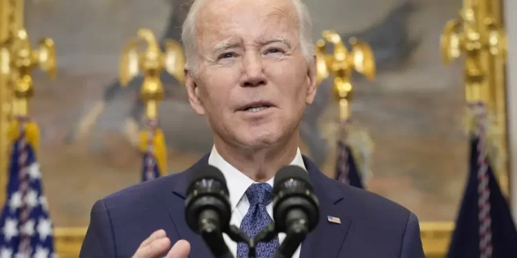President Joe Biden speaks about Ukraine from the Roosevelt Room at the White House in Washington, Wednesday, Jan. 25, 2023