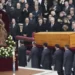 <strong>Pope Benedict XVI Laid To Rest</strong> 13 The coffin of late Pope Emeritus Benedict XVI is carried after a funeral mass at St. Peter's Square at the Vatican, Thursday, Jan. 5, 2023