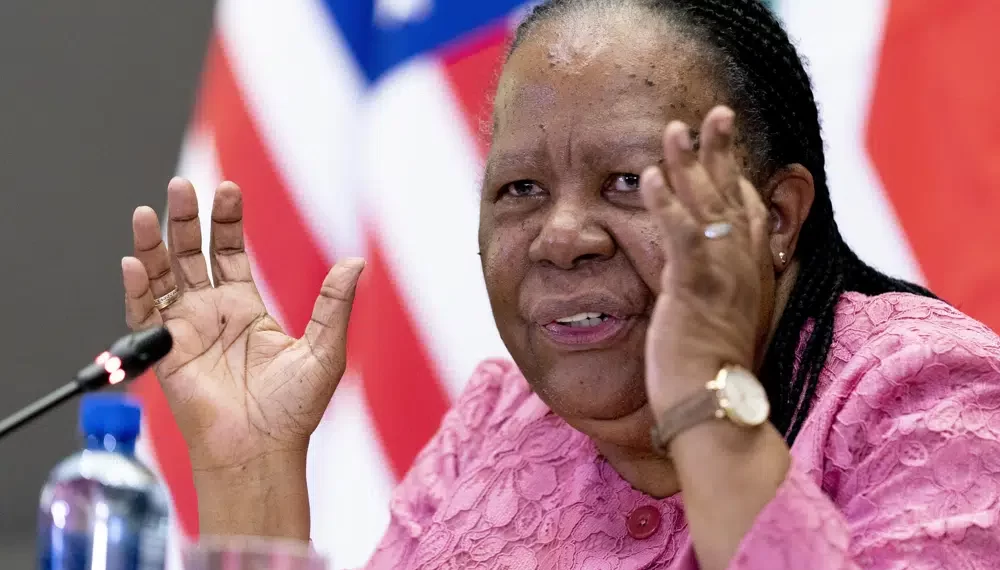 South Africa's Foreign Minister, Naledi Pandor.