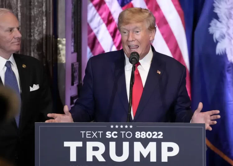 <strong>Trump Kicks Off 2024 Presidential Run</strong> 1 Former U.S President, Donald Trump.