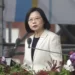 <strong>War With China Is “Not An Option.” - Taiwanese President</strong> 12 Taiwanese President Tsai Ing-wen delivers a speech during National Day celebrations in front of the Presidential Building in Taipei, Taiwan, Monday, Oct. 10, 2022.