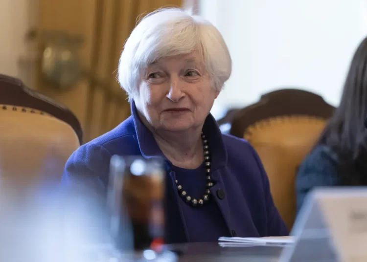 U.S Treasury Secretary, Janet Yellen.