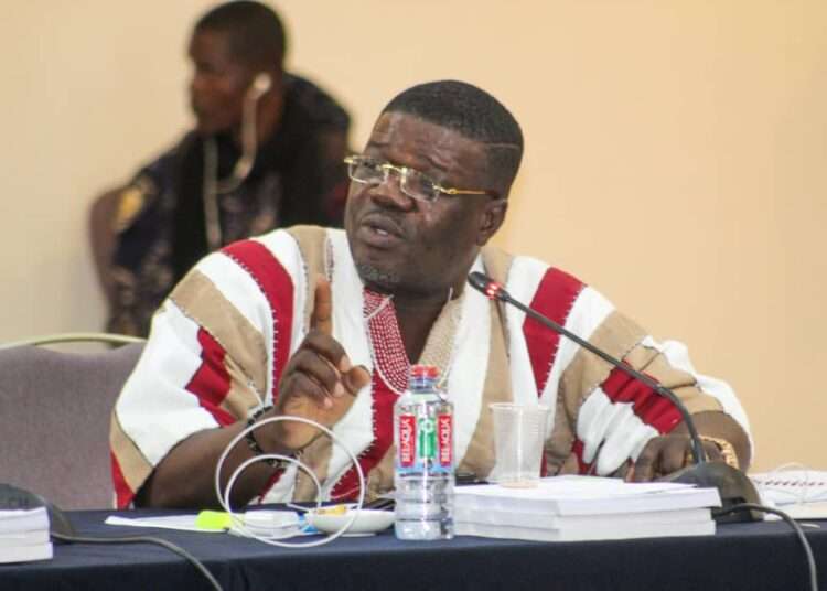 Member of Parliament for South Dayi, Rockson-Nelson Dafeamekpor.