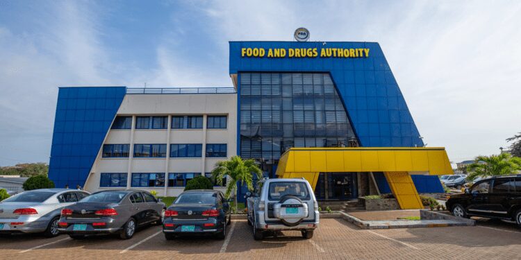 Food and Drugs Authority (FDA) building.