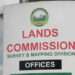 Lands Commission Begins Demolition Of Unauthorised structures On state-Acquired lands at Amrahia, Mpehuasem 12 Lands Commission